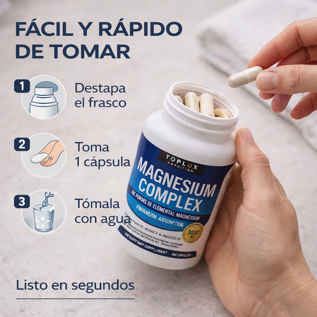 Magnesium 8 ELEMENTOS 1000mg
