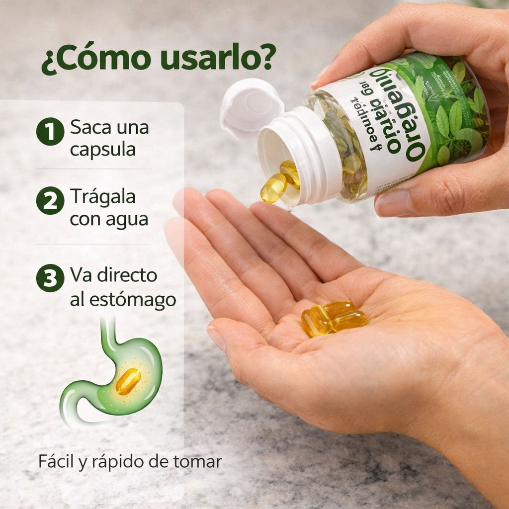 ACEITE DE OREGANO 60 CAPSULAS