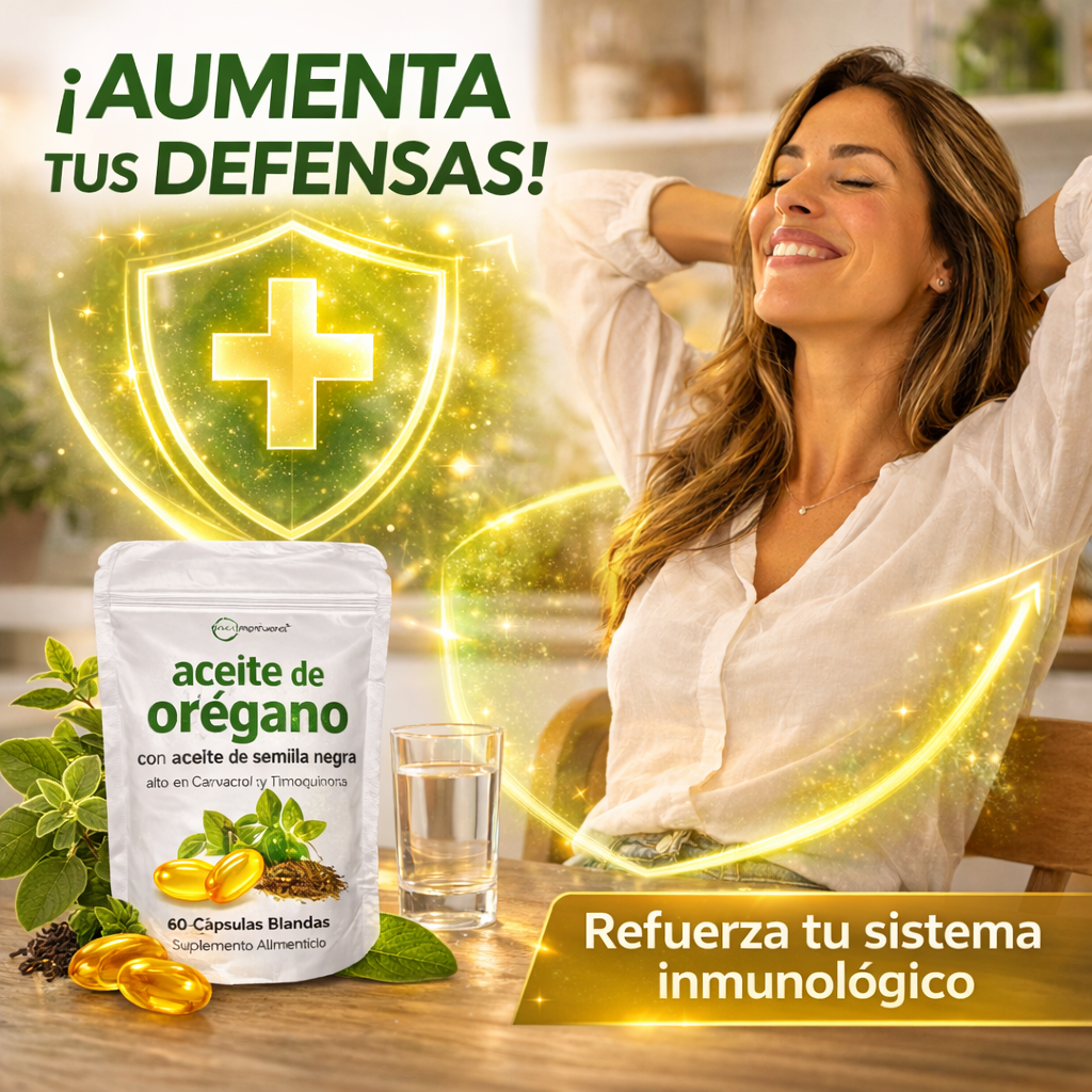 ACEITE DE OREGANO 60 CAPSULAS