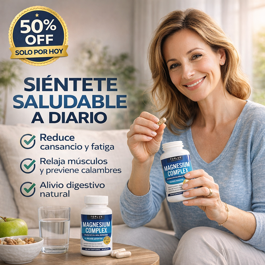 Magnesium  8 ELEMENTOS 1000mg
