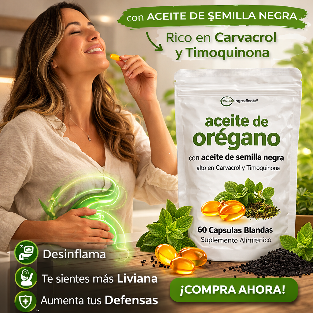 ACEITE DE OREGANO 60 CAPSULAS